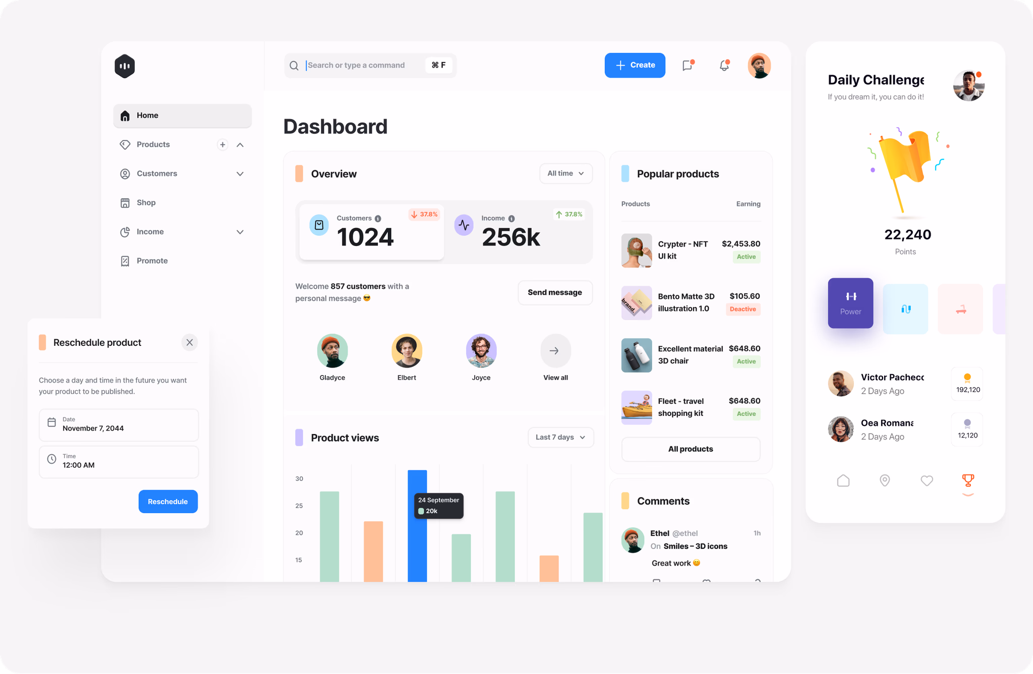 Dashboard Preview